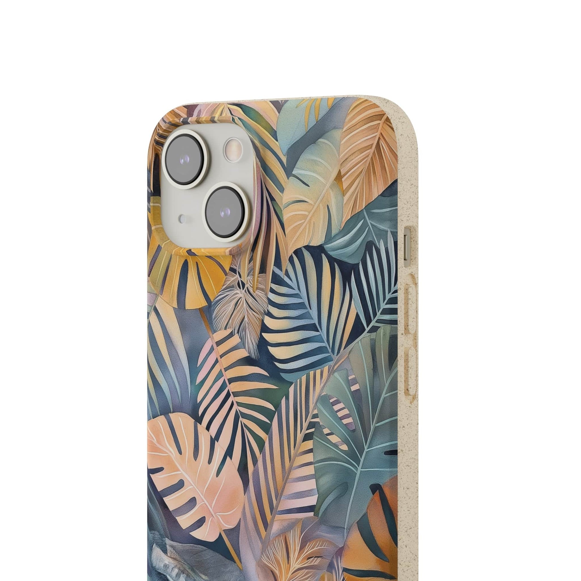 Stepping Green Phone Case Tropical Leaves Bio Case