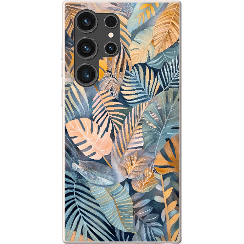 Stepping Green Phone Case Tropical Leaves Bio Case