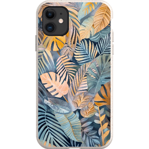 Stepping Green Phone Case Tropical Leaves Bio Case
