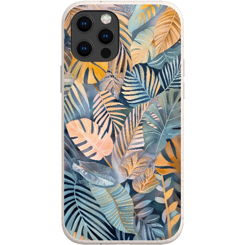 Stepping Green Phone Case Tropical Leaves Bio Case