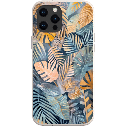 Stepping Green Phone Case Tropical Leaves Bio Case