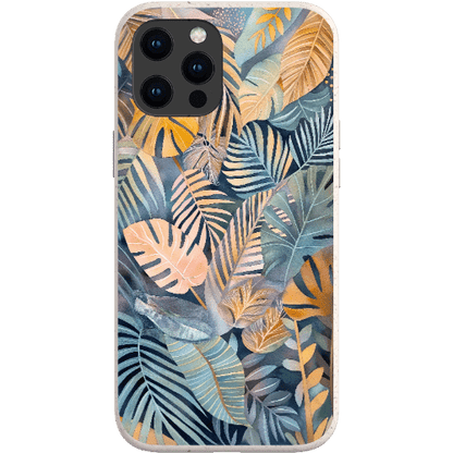 Stepping Green Phone Case Tropical Leaves Bio Case