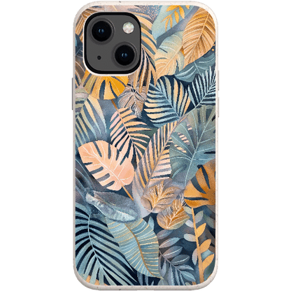 Stepping Green Phone Case Tropical Leaves Bio Case