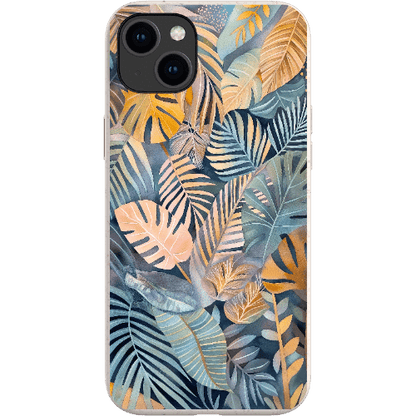Stepping Green Phone Case Tropical Leaves Bio Case
