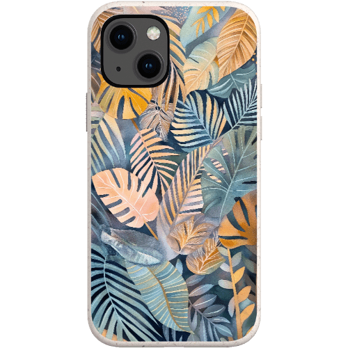 Stepping Green Phone Case Tropical Leaves Bio Case