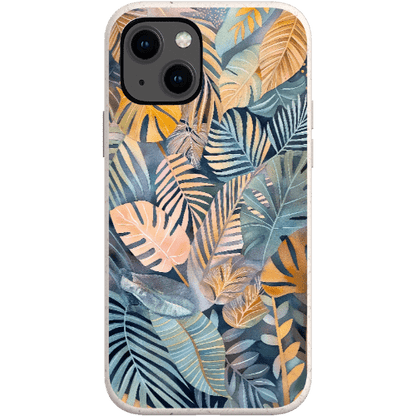 Stepping Green Phone Case Tropical Leaves Bio Case
