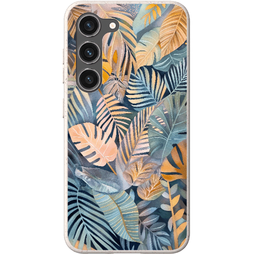 Stepping Green Phone Case Tropical Leaves Bio Case