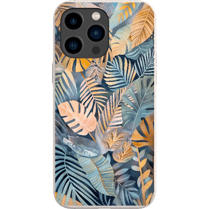Stepping Green Phone Case Tropical Leaves Bio Case