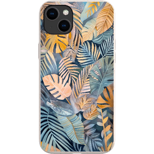 Stepping Green Phone Case Tropical Leaves Bio Case