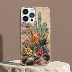Stepping Green Phone Case Vintage Desert Bio Case
