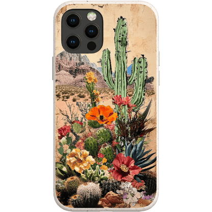 Stepping Green Phone Case Vintage Desert Bio Case
