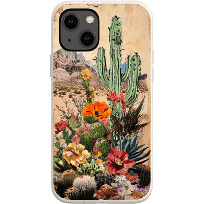 Stepping Green Phone Case Vintage Desert Bio Case