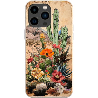 Stepping Green Phone Case Vintage Desert Bio Case