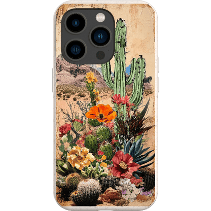 Stepping Green Phone Case Vintage Desert Bio Case
