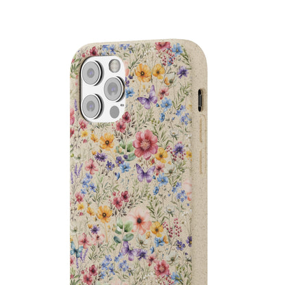 Stepping Green Phone Case Wildflowers Bio Case