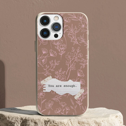 Stepping Green Phone Case You Are Enough Bio Case
