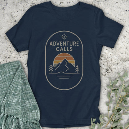 Stepping Green T-Shirt Adventure Calls T-Shirt