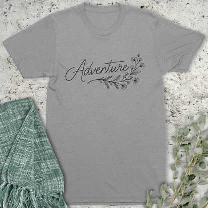 Stepping Green T-Shirt Adventure Floral T-Shirt