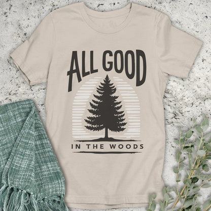 Stepping Green T-Shirt All Good Monotone T-Shirt
