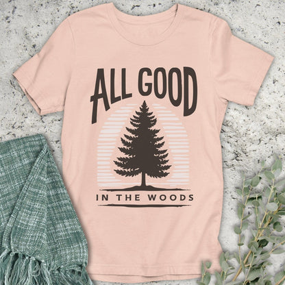 Stepping Green T-Shirt All Good Monotone T-Shirt