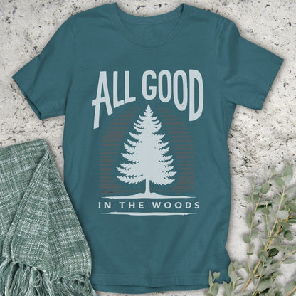 Stepping Green T-Shirt All Good Monotone T-Shirt