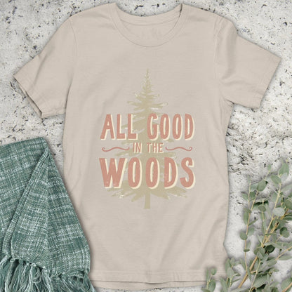 Stepping Green T-Shirt All Good Tree T-Shirt