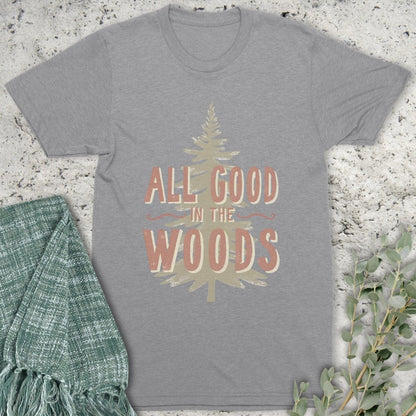 Stepping Green T-Shirt All Good Tree T-Shirt