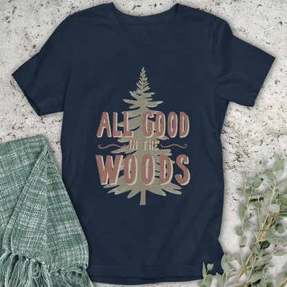 Stepping Green T-Shirt All Good Tree T-Shirt