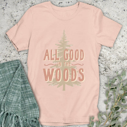Stepping Green T-Shirt All Good Tree T-Shirt
