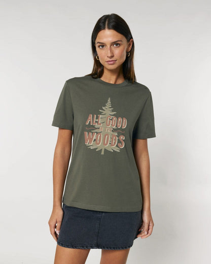 Stepping Green T-Shirt All Good Tree T-Shirt