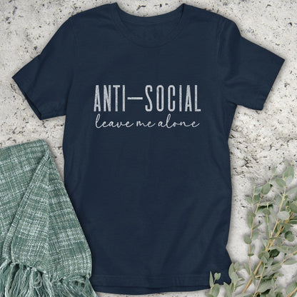 Stepping Green T-Shirt Anti-Social T-Shirt