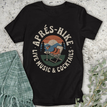 Stepping Green T-Shirt Après Hike Boots T-Shirt