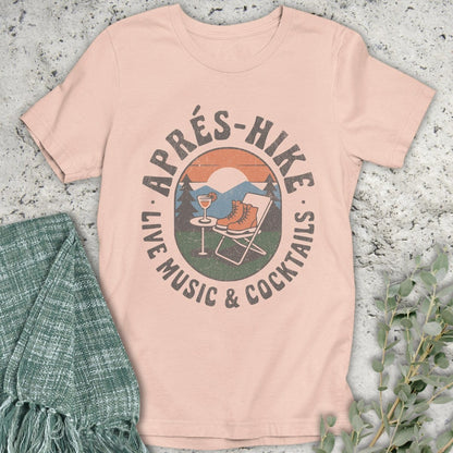 Stepping Green T-Shirt Après Hike Boots T-Shirt