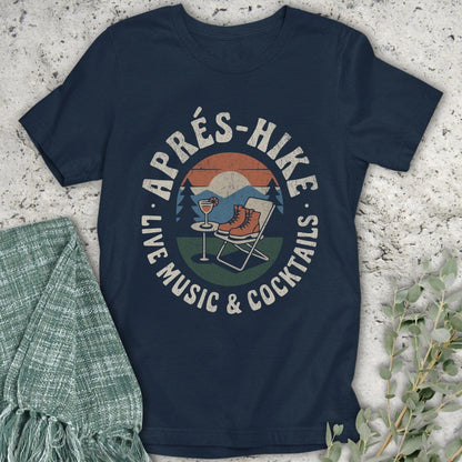 Stepping Green T-Shirt Après Hike Boots T-Shirt