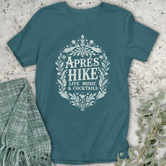 Stepping Green T-Shirt Après Hike Instrument T-Shirt