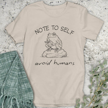 Stepping Green T-Shirt Avoid Humans T-Shirt