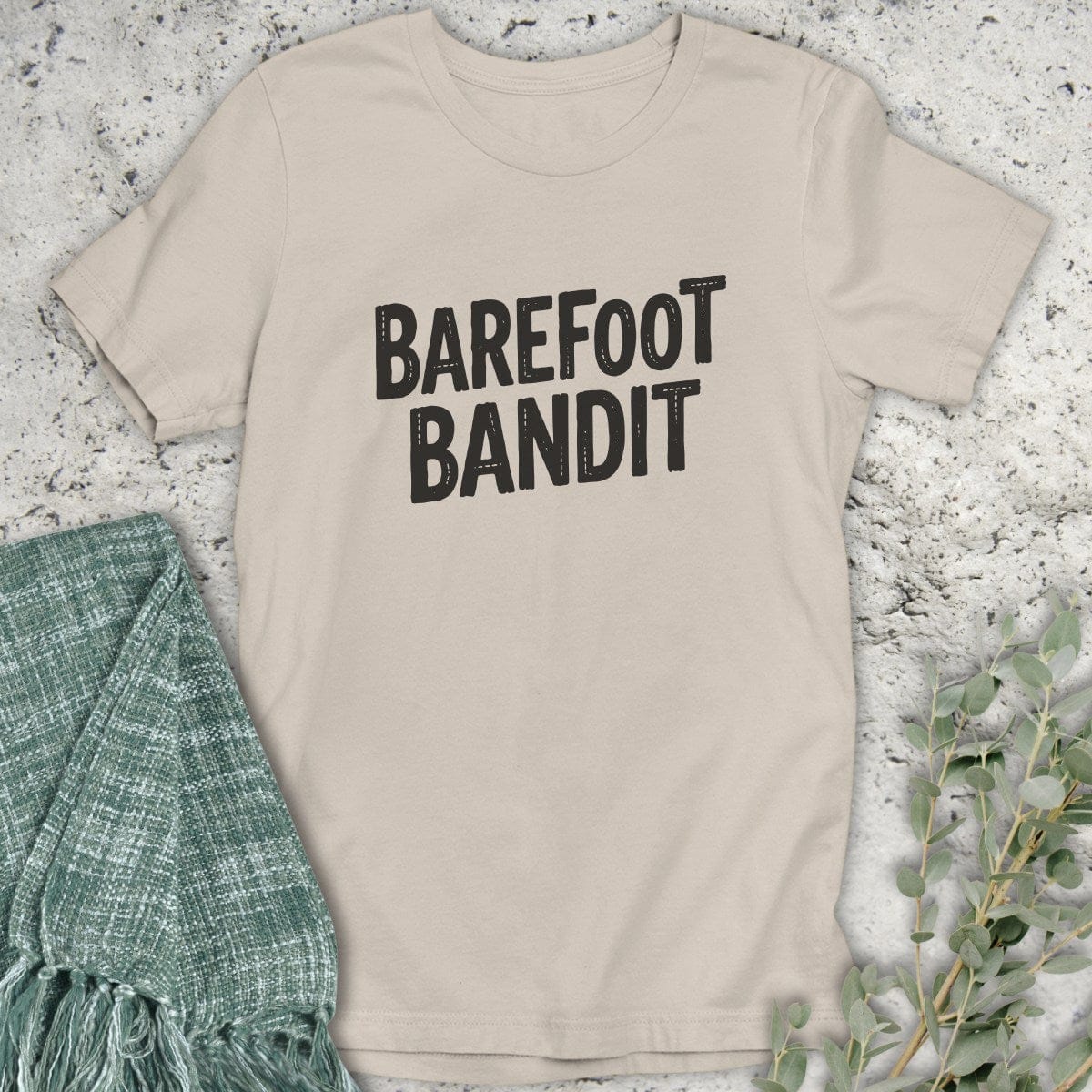 Stepping Green T-Shirt Barefoot Bandit T-Shirt