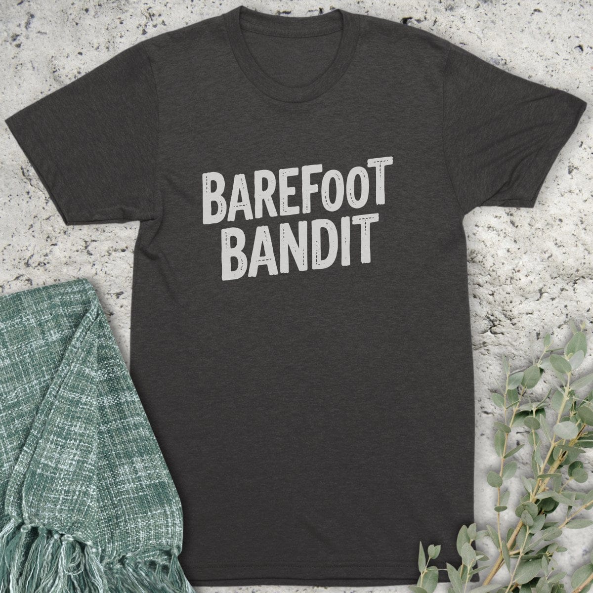 Stepping Green T-Shirt Barefoot Bandit T-Shirt