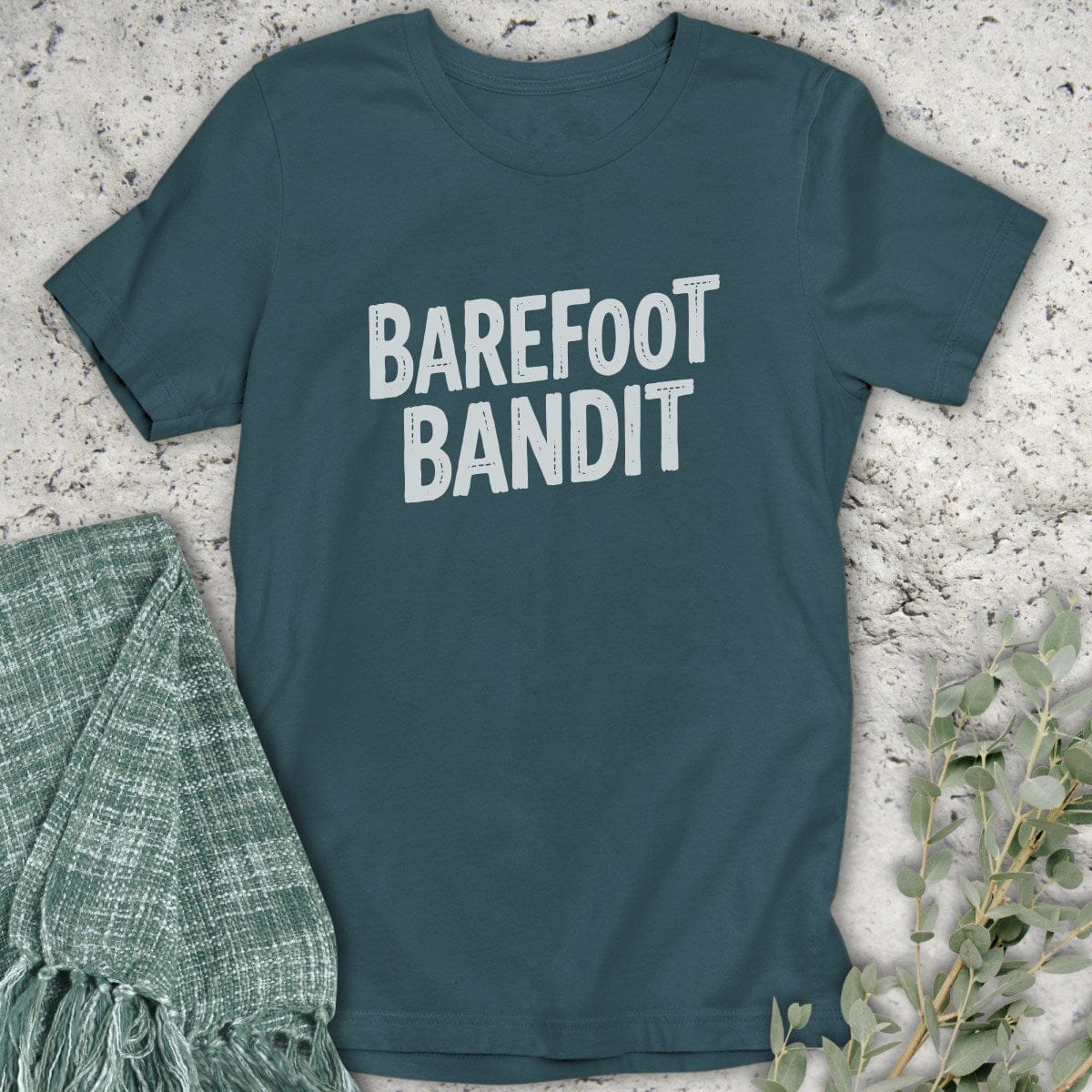 Stepping Green T-Shirt Barefoot Bandit T-Shirt