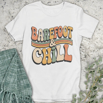 Stepping Green T-Shirt Barefoot & Chill T-Shirt