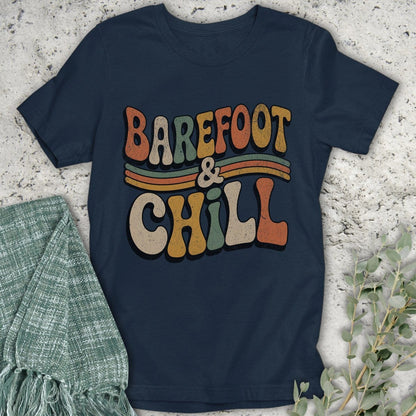 Stepping Green T-Shirt Barefoot & Chill T-Shirt