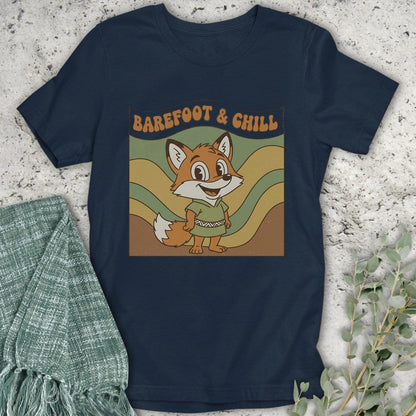 Stepping Green T-Shirt Barefoot & Chill T-Shirt