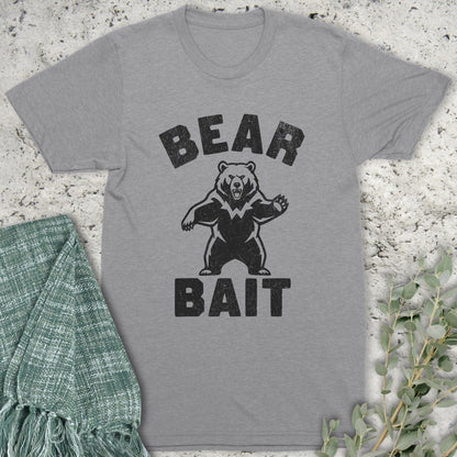 Stepping Green T-Shirt Bear Bait Organic T-Shirt