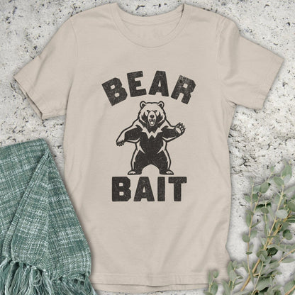 Stepping Green T-Shirt Bear Bait Organic T-Shirt