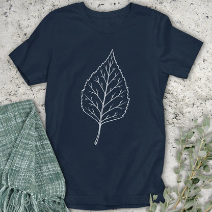 Stepping Green T-Shirt Birch Leaf T-Shirt