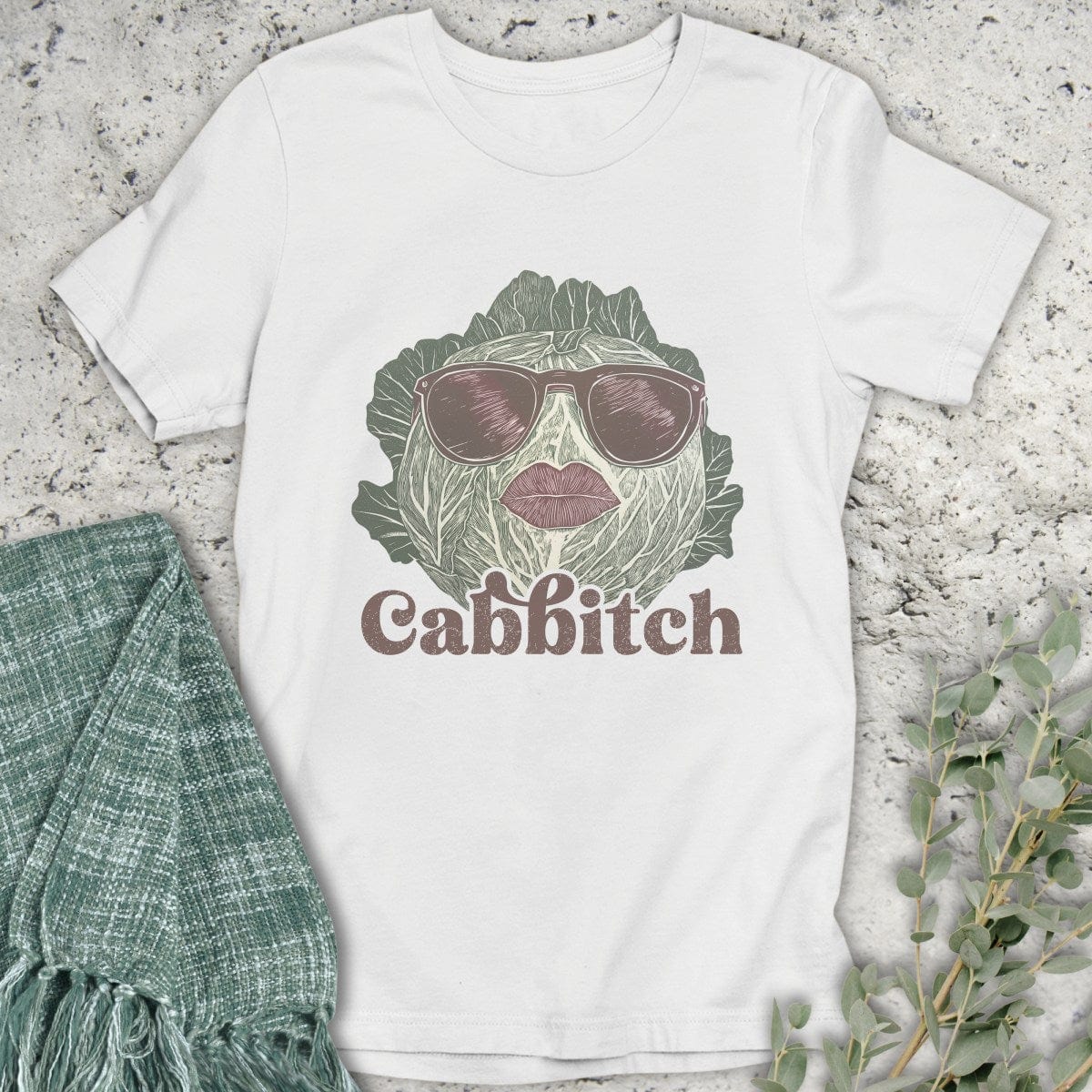Stepping Green T-Shirt Cabbitch T-Shirt