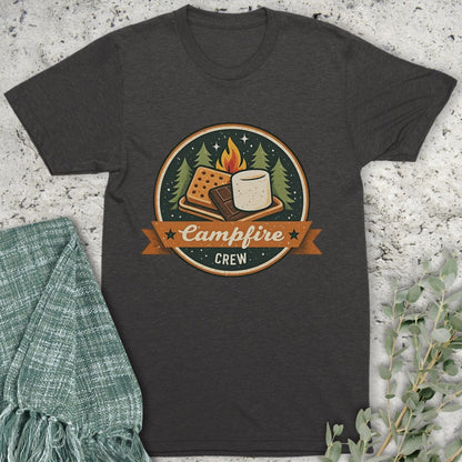 Stepping Green T-Shirt Campfire Crew Organic T-Shirt