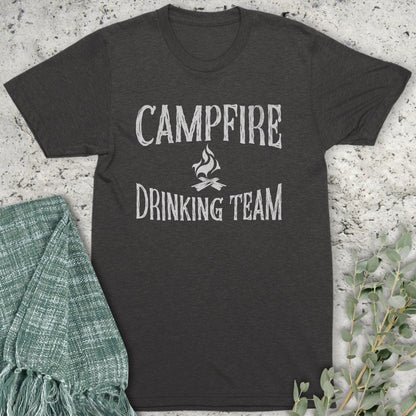 Stepping Green T-Shirt Campfire Drinking Team Organic T-Shirt