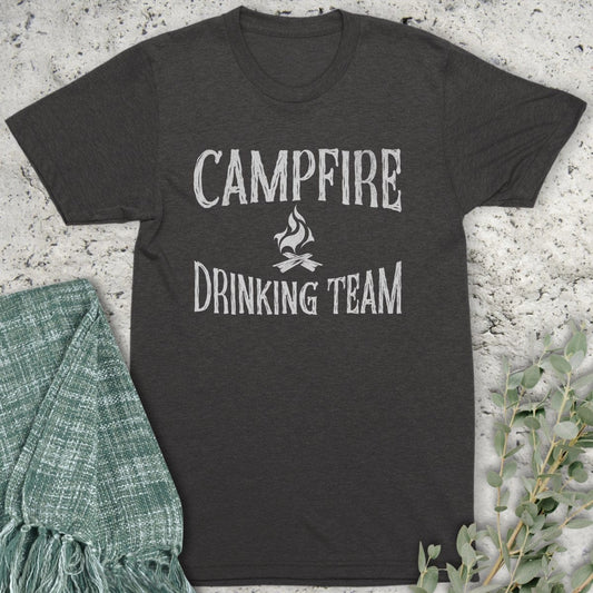 Stepping Green T-Shirt Campfire Drinking Team Organic T-Shirt