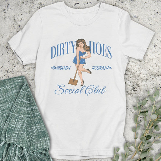 Stepping Green T-Shirt Dirty Hoes T-Shirt